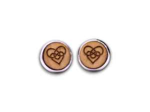 ohrstecker herz der liebe