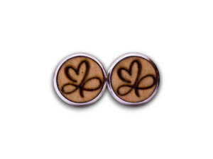 ohrstecker endlose liebe 14mm