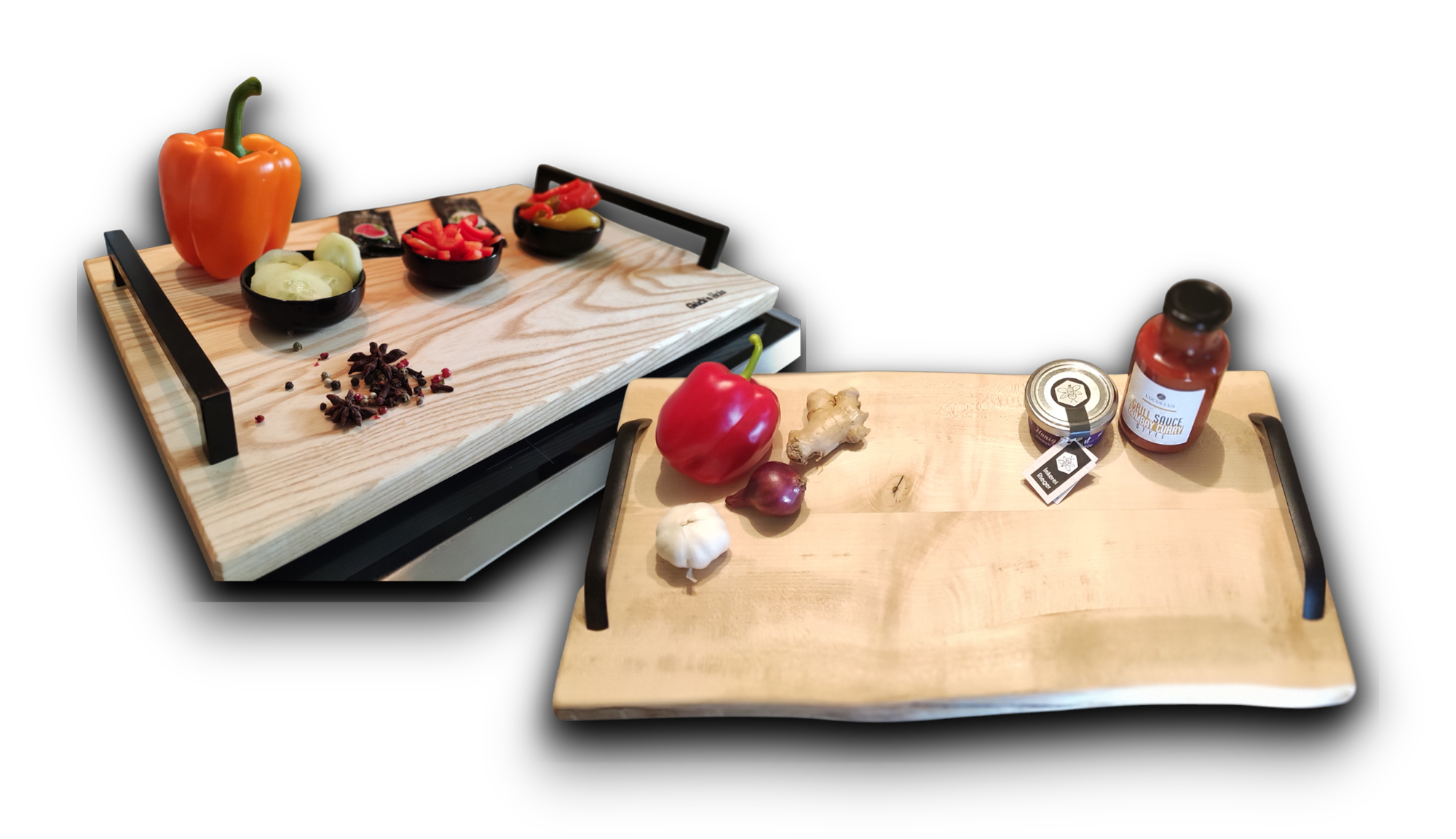 servierbrett ahorn esche 1