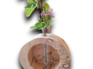 blumenvase birke gestockt