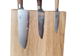 Messerblock Eiche ge&ouml;lt