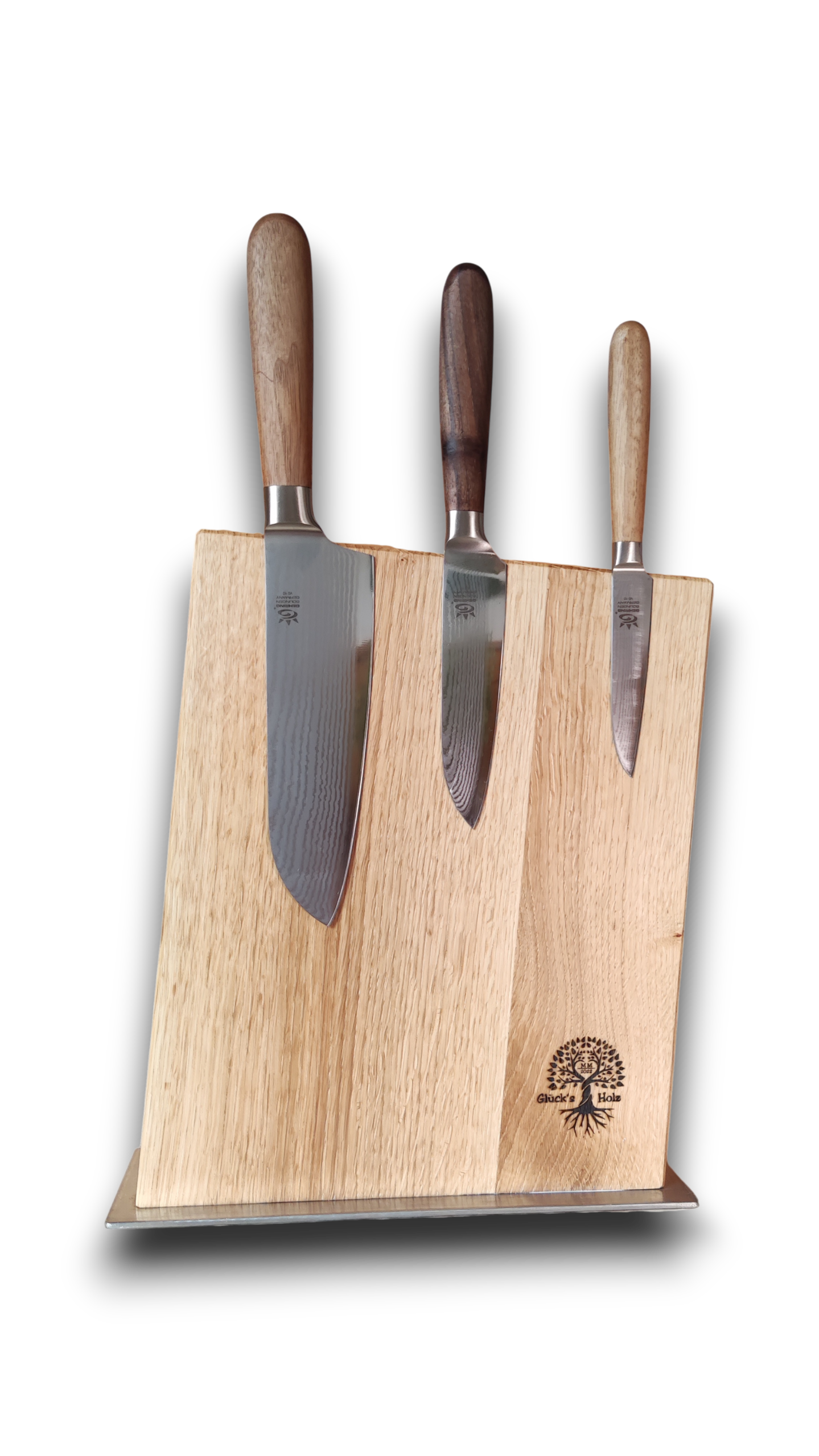 Messerblock Eiche geölt Messerblock Eiche geölt