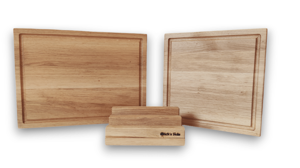 Eiche Schneidebrett Set