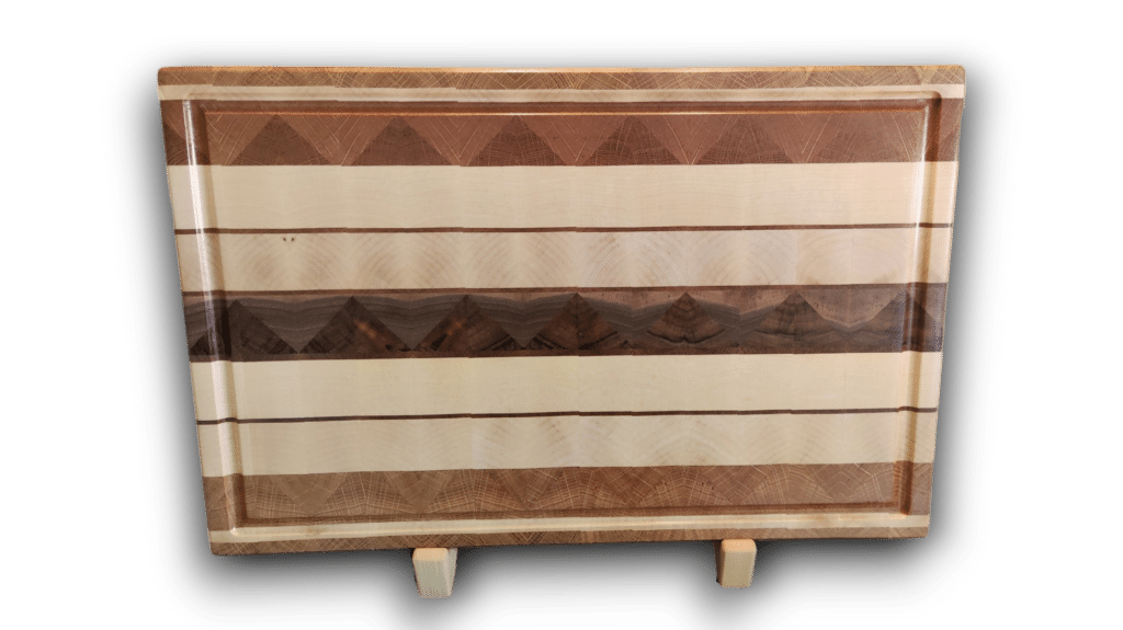 stirnholz schneidebrett sondermuster 4