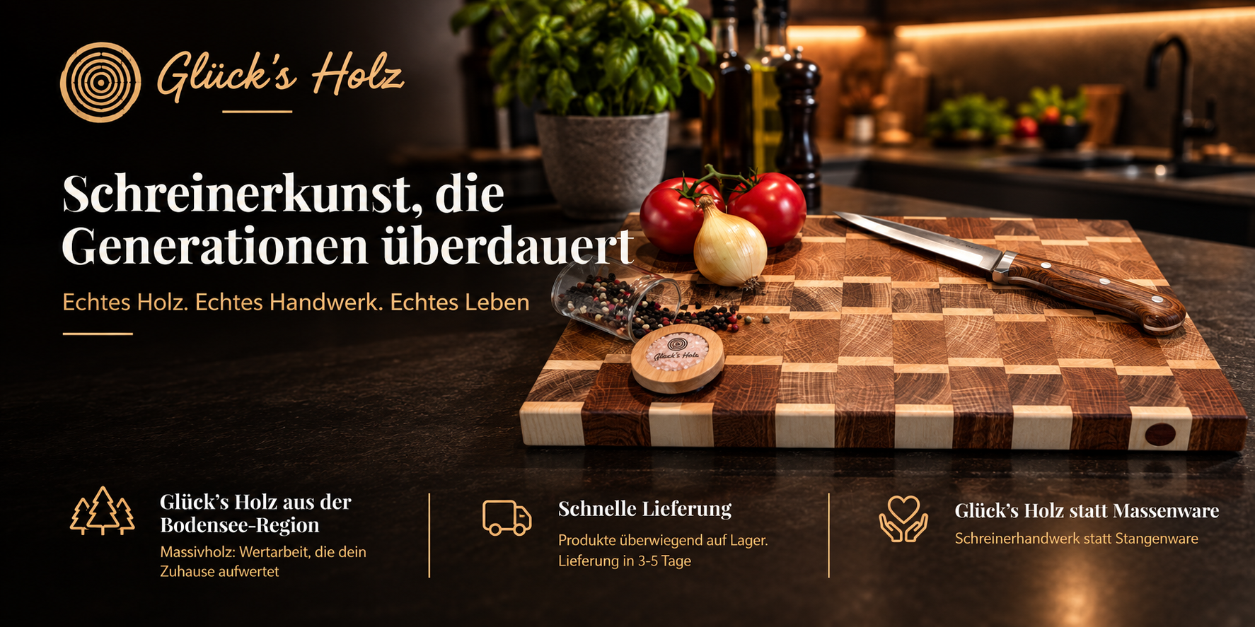 glück's holz - schreinerkunst für generationen