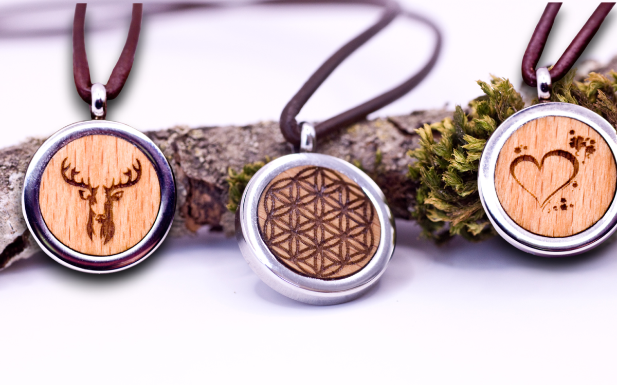 halsketten medaillon